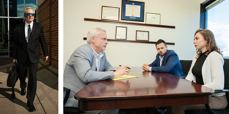 The legal team at O'Neill Law Firm